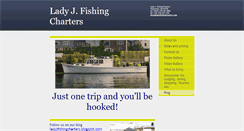 Desktop Screenshot of ladyjfishingcharters.com